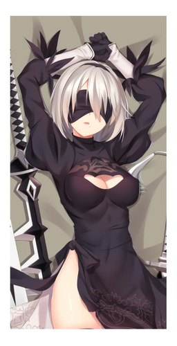 Dakimakura Nier Automata Funda 2 Lados