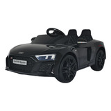 Mini Carro Elétrico Infantil Audi R8 Spyder Preto