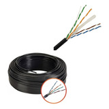 Cable Utp Cat 5e 100% Cobre  Uso Exterior 100 Metros