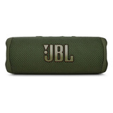 Parlante Jbl Flip 6 Portátil Con Bluetooth Waterproof Verde