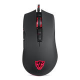 Indicador Óptico: Rgb, Black Mouse, Wired Gaming, Compatibil