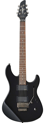 Guitarra Eléctrica Yamaha Rgx420dziibl Emg Floyd Rose Color Negro Material Del Diapasón Palo De Rosa