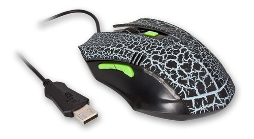 Mouse Gamer Noganet St334 2400 Dpi Usb Revestido En Goma