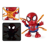 Dance Hero Iron Spider Con Luz Y Sonido Bailarin