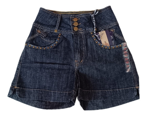 Short Jeans Feminino Levanta Impina Bumbum Tendencia Premium