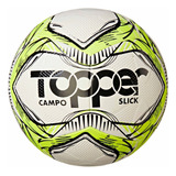 Bola De Futebol De Campo Slick 2020 Topper Cor Amarelo Neon/preto