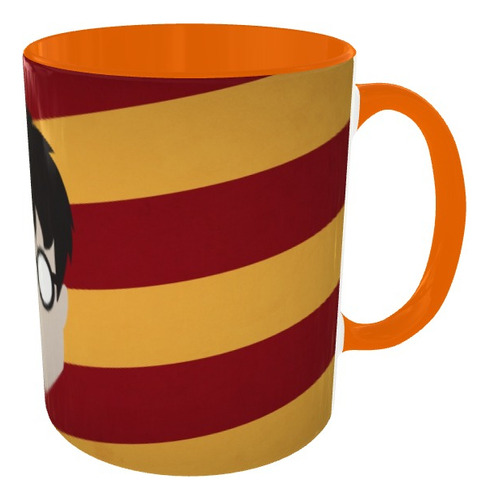 Mugs Harry Potter Pocillo Series Gamers Color Naranja