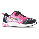 Zapatillas Footy Pop Arcoiris Luz Led Niña Pop461