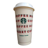 Vaso Starbucks Merry Coffee - Original Reutilizable 