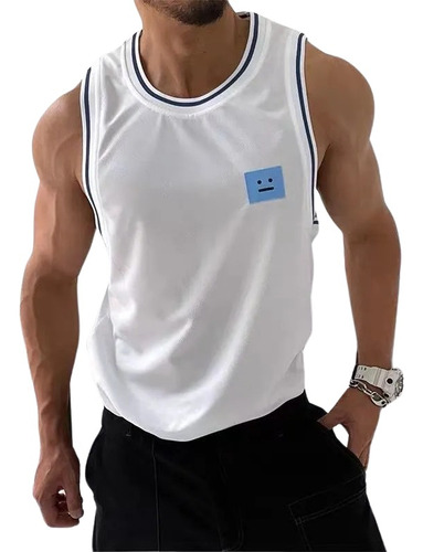 Playera Tank Top Deportiva De Moda Masculina Gym