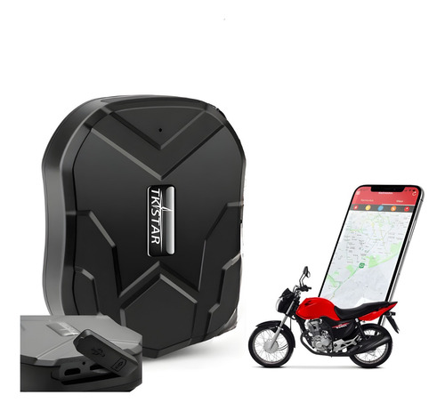 Rastreador P/moto Gps Sem Fio Tk905 Utiliza Chip Localização