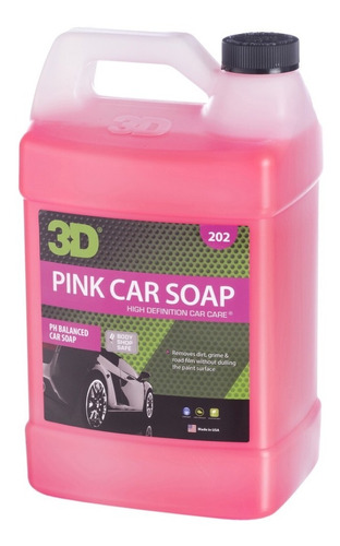 Shampoo 3d Pink Car Soap Para Foam Lance Ph Neutro