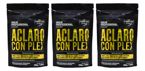 Issue Aclaro Con Plex X3 Polvo Decolorante Antiquiebre 200gr