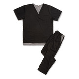 Ambo Oh! Wear Uniforme - Gamma Sparciel Negro Con Gris