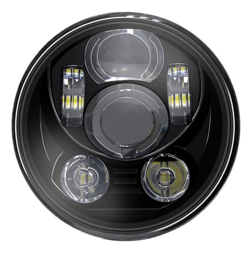 Moto Faros Led Ojo Angel 5.75 Sportster Plancha 5 3/4 Harley