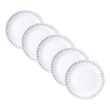 Set De Platos Corelle J110-ptw Cp-1842, Resistentes, Ligeros