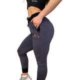 Jogging Babucha Mujer Running Urban Luxury Lycra Frisado