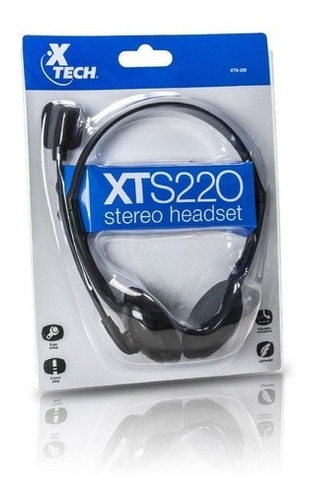 Audífonos Auriculares Xtech Stereo Con Micrófono Teletrabajo