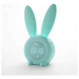 Reloj Despertador Digital Nocturnas Orejas Conejo For Niños