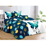 Cubrecama Verano Quilt 2 Plazas Varios  Diseños (g21)