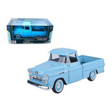 Chevy Fleetline Pickup 1958 Auto De Colección Escala 1:24