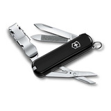 Navaja Cortauñas 580 De 65mm Victorinox Color Negro