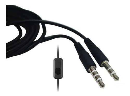 Cable Audio Plug A Plug Microfono Auxiliar Celular 1.5mts