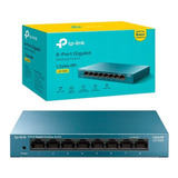 Switch Tp-link Gigabit De Mesa 8 Portas Ls108g 10/100/1000