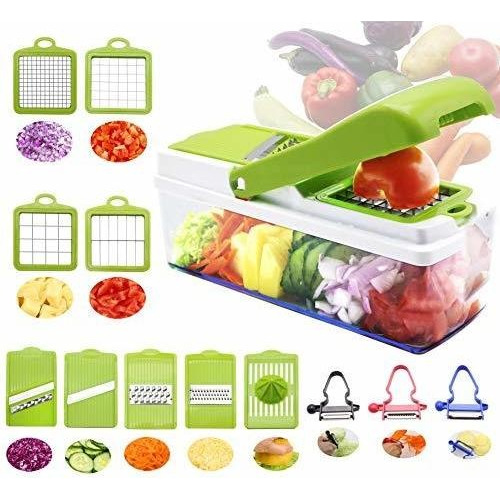 Rtmaxco Mandoline Slicer Dicer Vegetable Chopper, Peele...