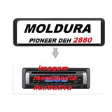 Moldura Antiga Cd Player Pioneer Mp3 Deh 2880,2850,2800