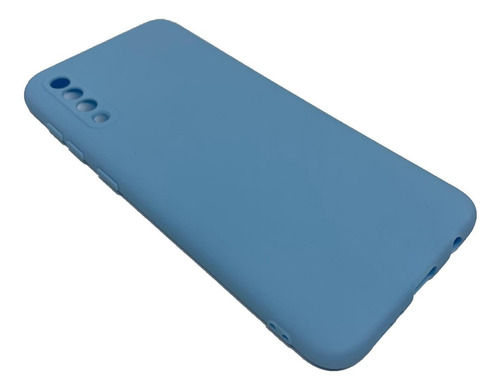Capa Celular Para Samsung A50 6.4 Silico Ultrafino +pel Vidr