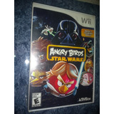 Nintendo Wii Wiiu Video Juego Angry Birds Star Wars Original