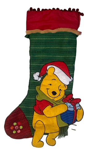 Peluche Bota Navidad Winnie Poh Disney