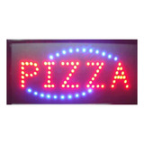 Letreros Led Luminosos Comerciales Textos Pizza  48x25