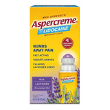  Aspercreme Numbs Away Pain Lidocaine Alivio Dolor Americano