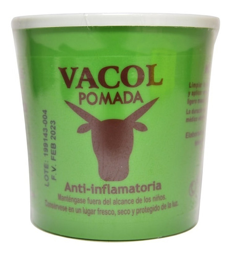 Vacol Pomada X 390gr - Unidad a $48500