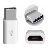 Adaptador Micro Usb Hembra A Usb Tipo C Macho 