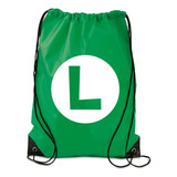 Luigi Mario Bros Deportiva Impermeable Gym Maleta Bolsa Xgt