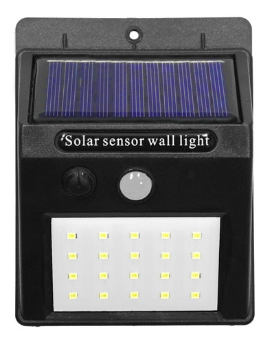 Reflector Solar Led Solarshine  Luz Exterior 20 Leds Sensor