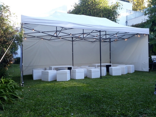 Gazebos, Puff Varios..... (alquiler)todo Para Tu Fiesta