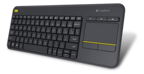 Teclado Sem Fio Com Mouse Integrado Bom Pequeno Portatil