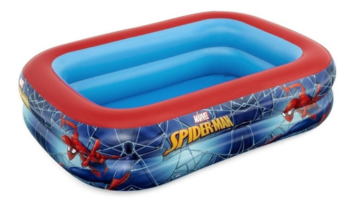 Alberca Inflable Disney  Spider-man  Rectangular Mo 98011