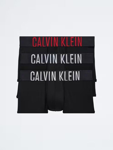 Pack 3 Bóxers Trunk Intense Power Negro Calvin Klein