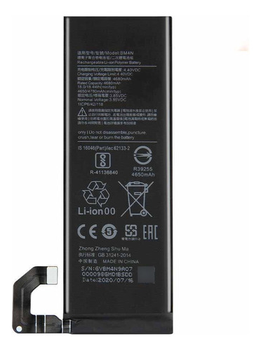 Bateria Pila Para Xiaomi Mi 10 5g M2001j2g Mi 10 Pro 5g Bm4n
