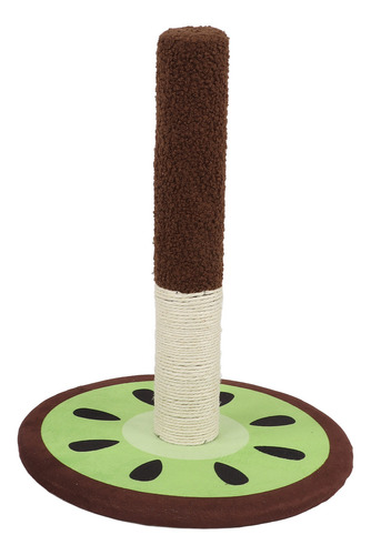 Rascador Vertical Para Gatos, Color Kiwi, Sisal, Para Gatos,