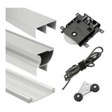 Kit De Placard 2 Puertas - Largo 3,0mt Aluminio Premium