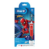 Cepillo Eléctrico Oral B Vitality Spiderman Rojo