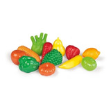Kit De Frutas Y Verduras De Juguete Infantil Calesita 209 Ed