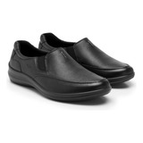 Zapato Negro De Confort Flexi Mujer 25920