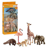 Schleich Wild Life, Juego De Figuras De 4 Piezas, Juguetes 